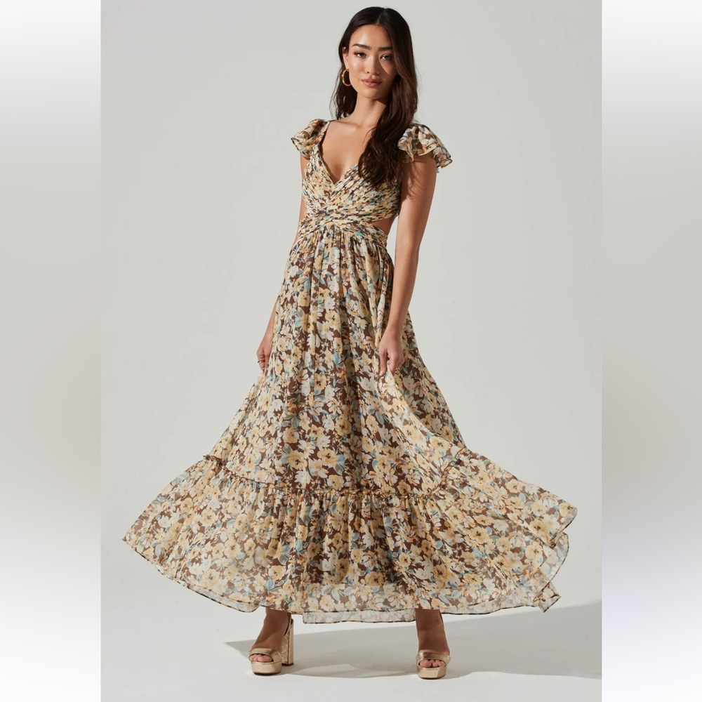 Primrose floral Astr the label dress. Worn once